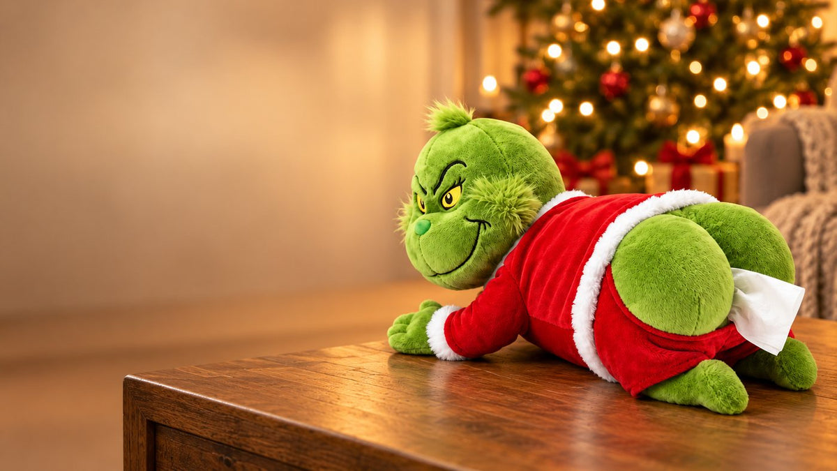 Grumpy Rump – The Tissue Holder Gag Gift